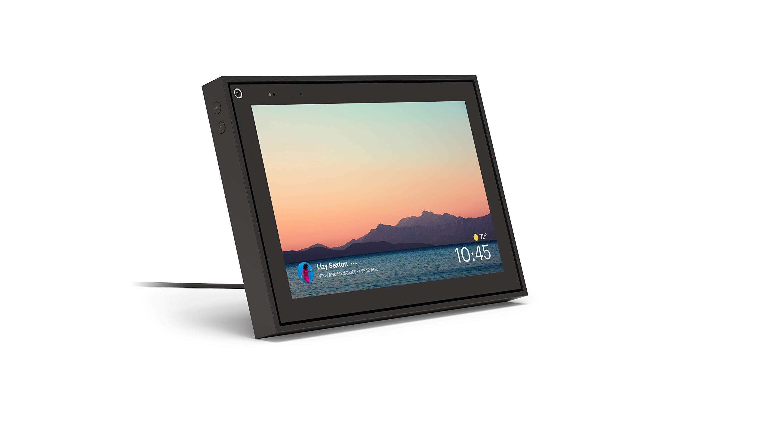 Facebook Portal Black 10" Smart Hands-Free Video Calling with Alexa Built-in for UK Consumers