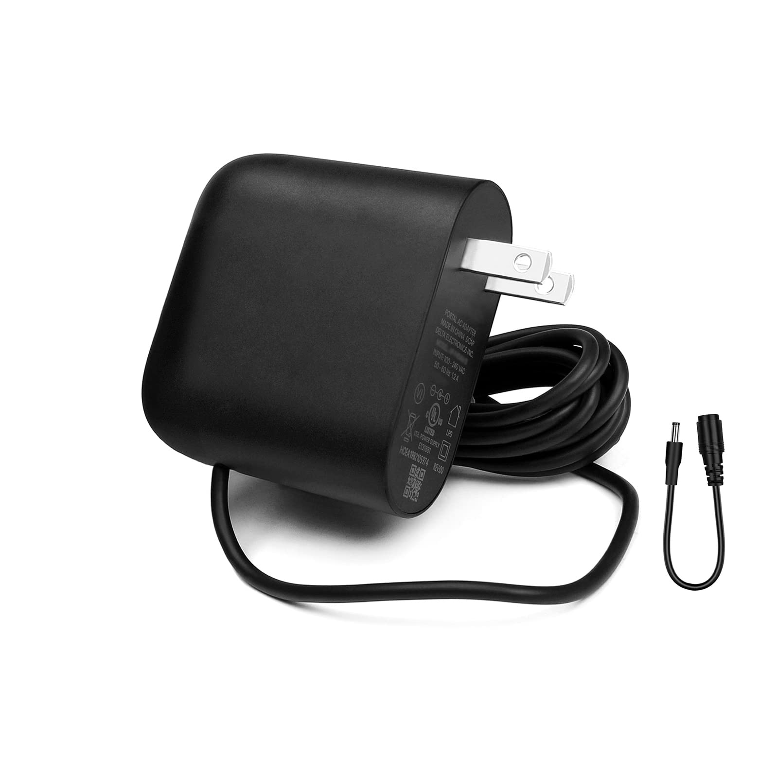 Facebook Portal 10" Power Supply Charger - 15.6" Portal Mini - 8" Display Power Cord Wire Cable
| Facebook Portal 10" C