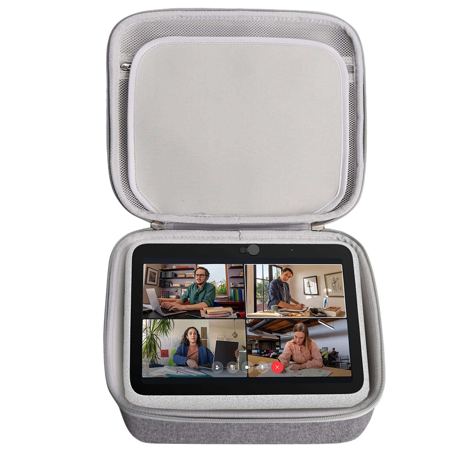 Portable Smart Video Calling Hard Carrying Case for Facebook Meta Portal Go 10" Touch Screen
| Protective Carrying Stor