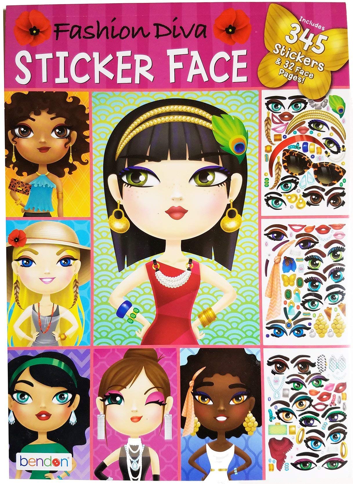 Fashion Diva Sticker Face + Core Keyword + Attribute + Usage Population + Usage Scenario + Key Features + Product Specif